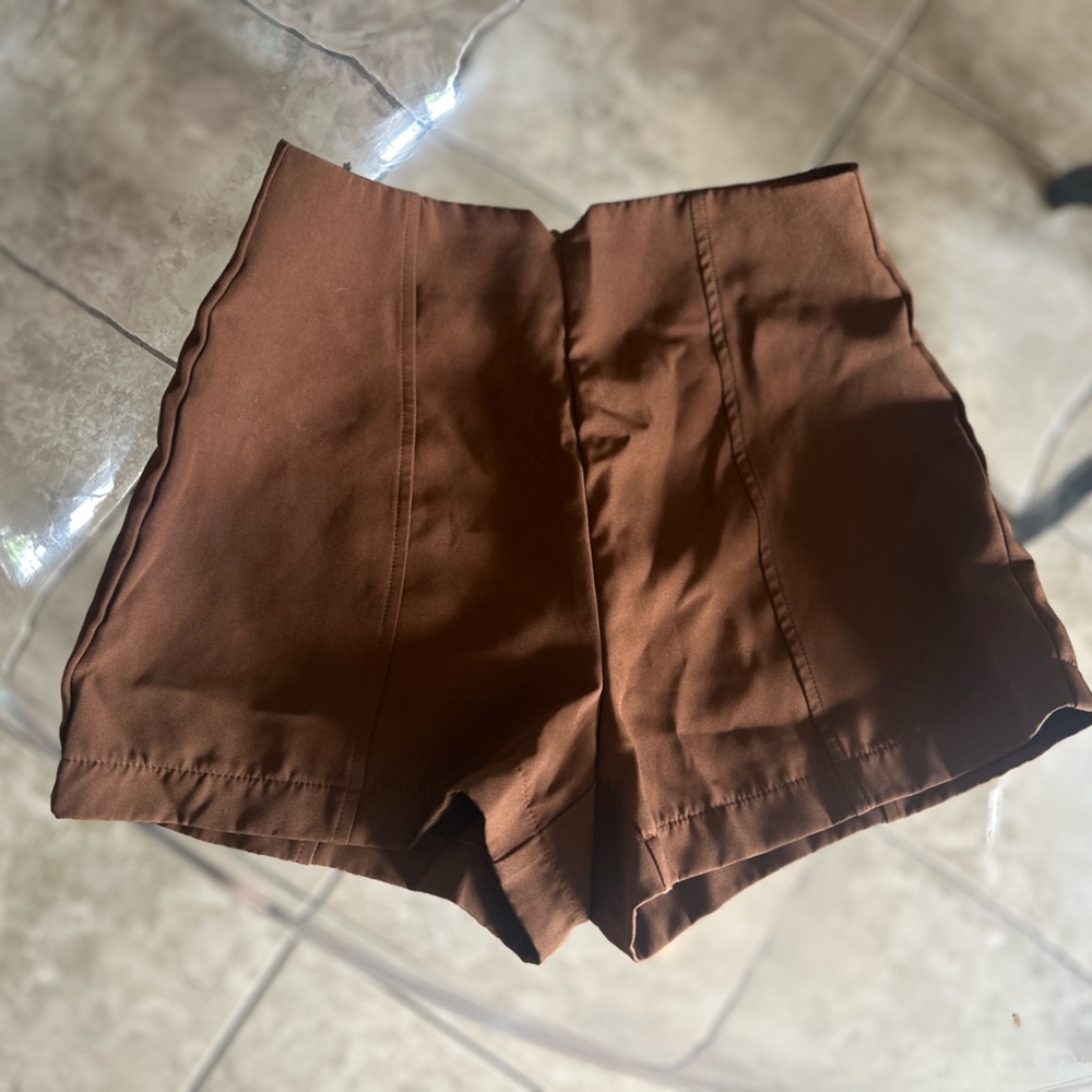 SHEIN Brown Women's Shorts